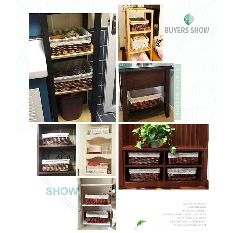 Charming Woven Storage Basket for Home Organization