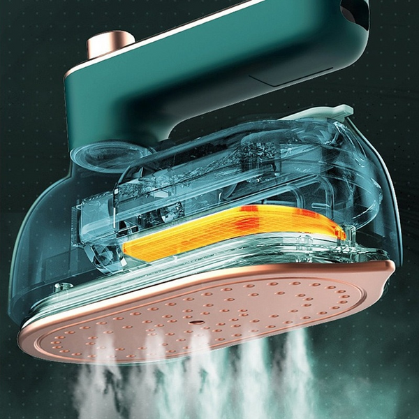 Compact Handheld Steam Iron for Easy Garment Care