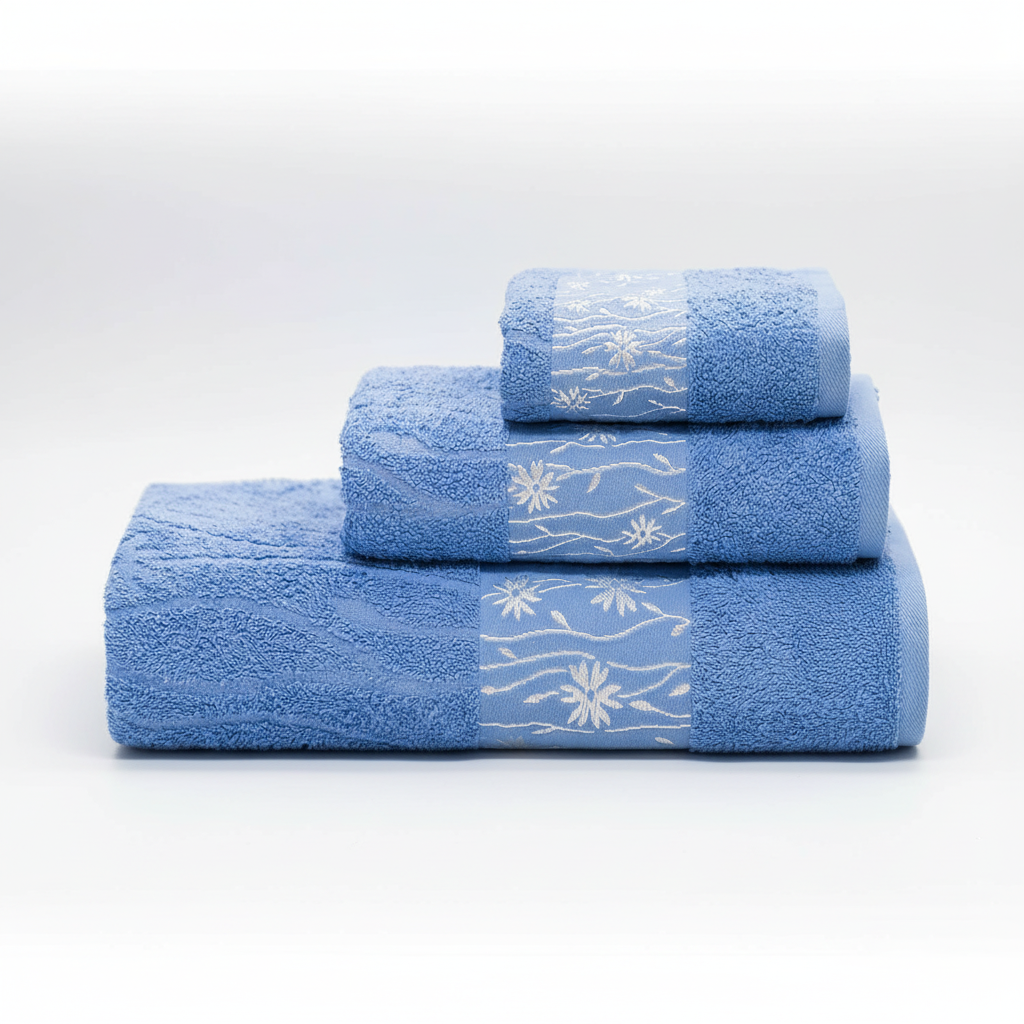 Fuzzy Towel Collection - Set of 3 Pieces