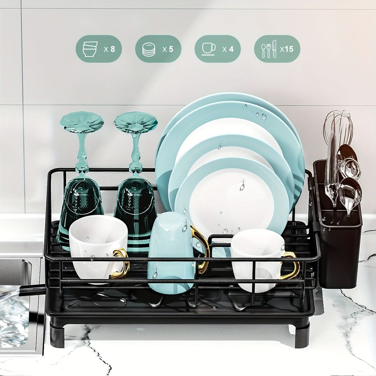 SmartDry – Innovative Dish Drying Rack System