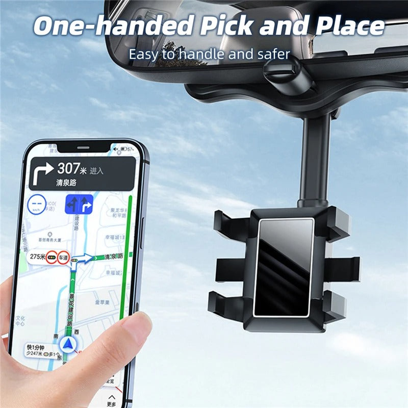 Elevate Your Navigation: Car Mirror Phone Mount