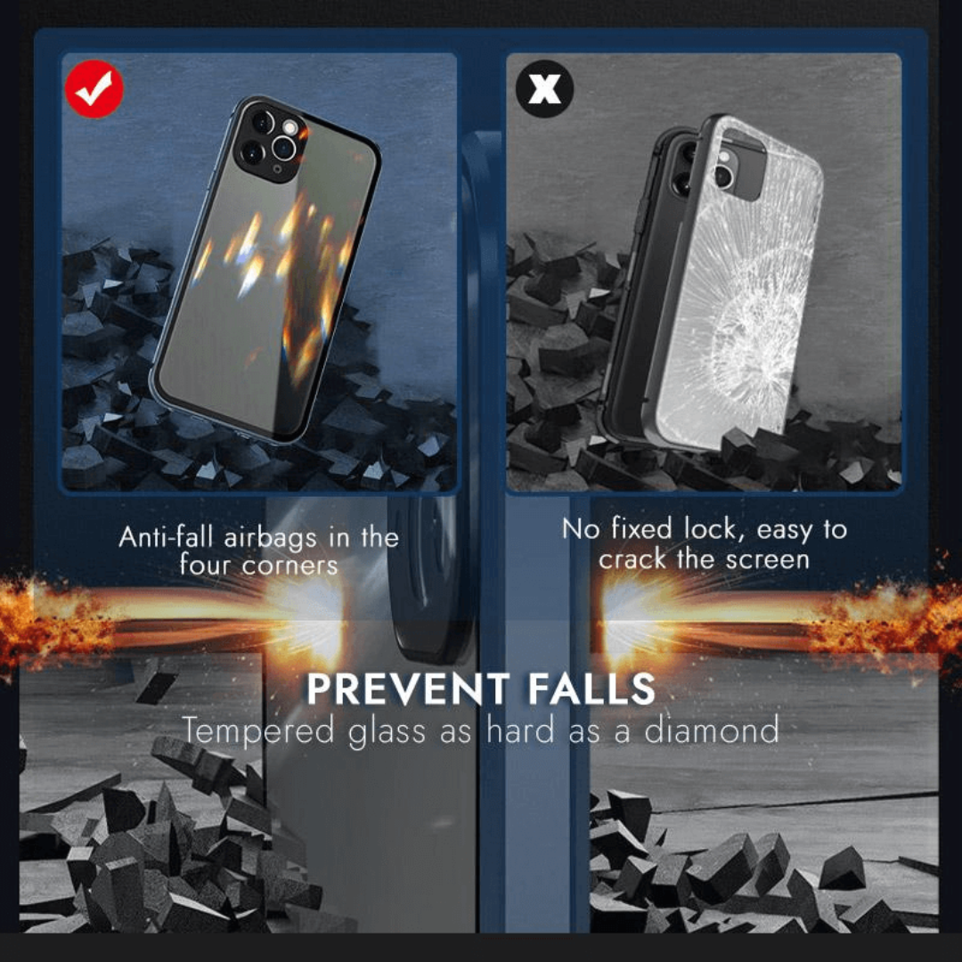 360° Shield Magnetic iPhone Case with Privacy Feature