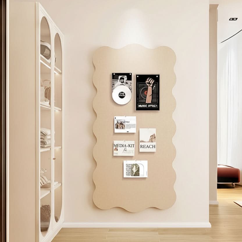 Chic Felt Notice Board with Elite Push Pins