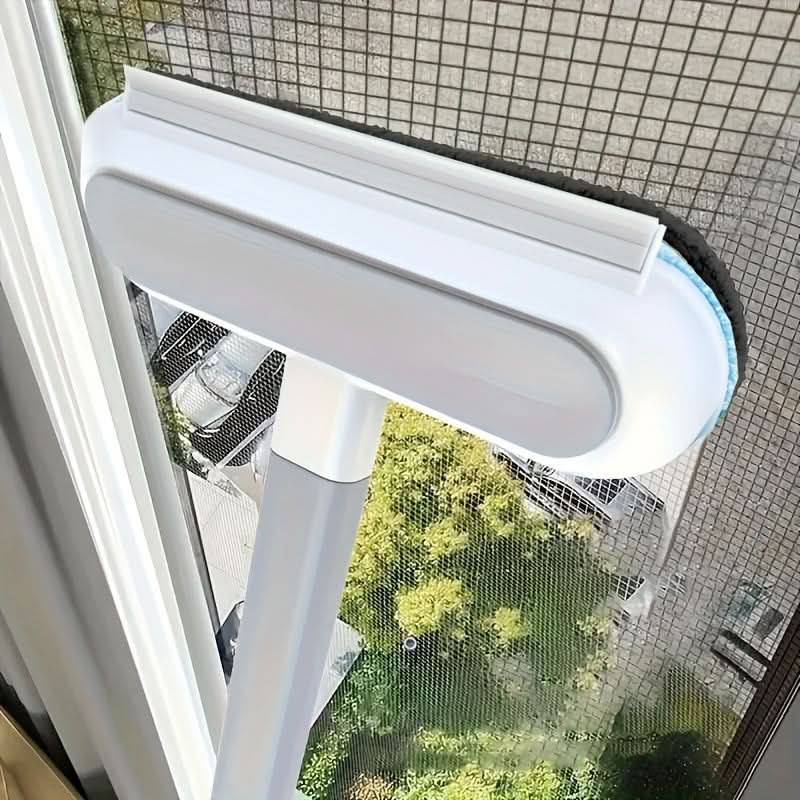 ClearView Pro – Versatile Window Cleaning Brush with Removable Screen