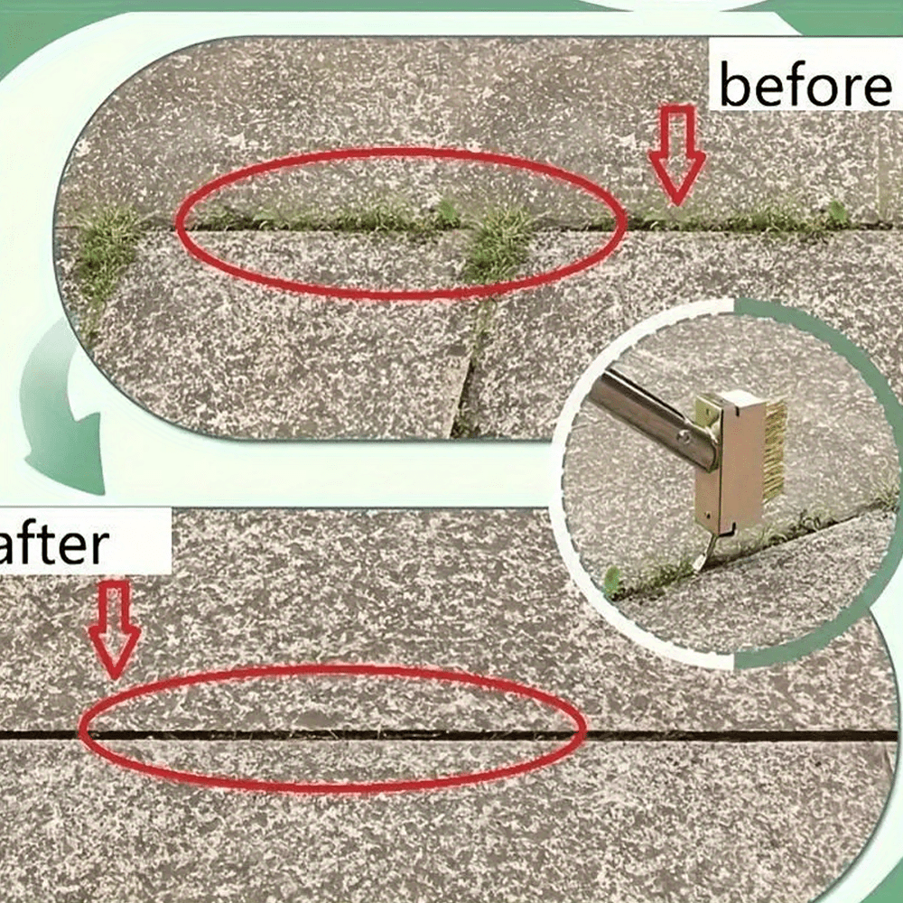 EcoScraper – Long-Handled Manual Weeding Tool for Gaps