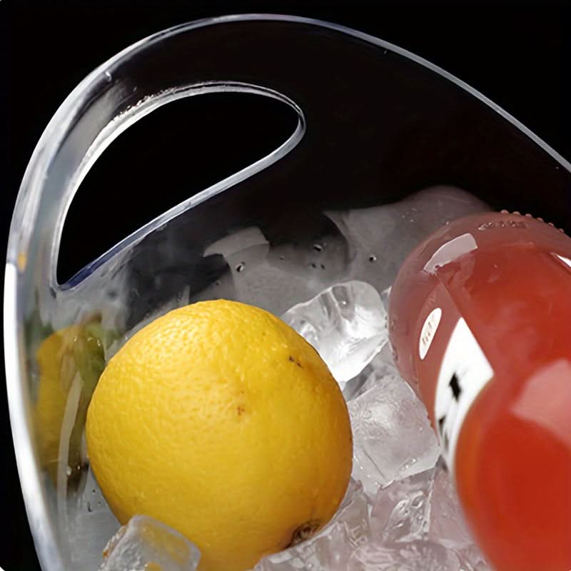 ChillMaster – Elegant Acrylic Beverage Bucket for Effortless Serving
