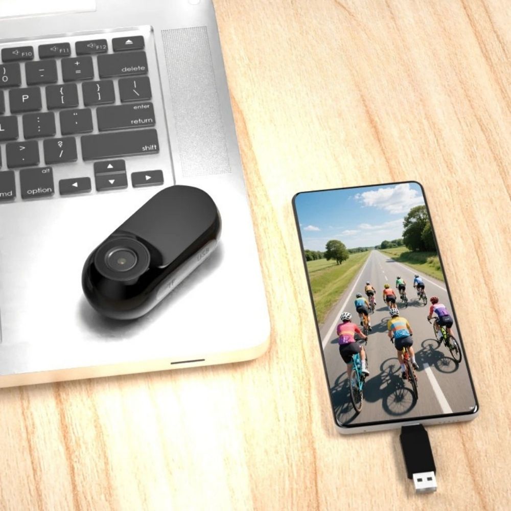 Compact Adventure Camera with Magnetic Mounting