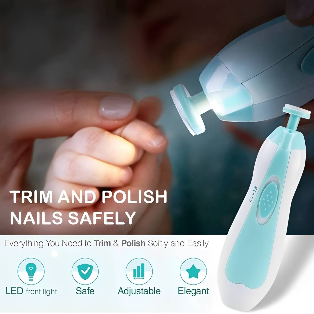 Gentle Touch Nail Care System for Babies and Adults