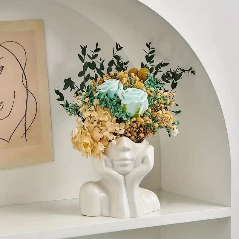 Artistic Ceramic Vase for Striking Home Decor