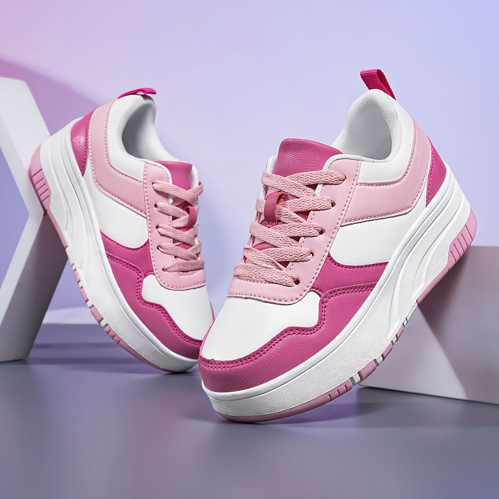 Versatile Patchwork Sneakers for Outdoor Adventures
