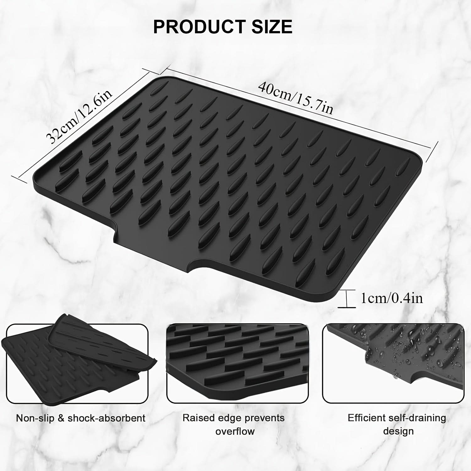 AquaGuard – Smart Kitchen Drying Mat
