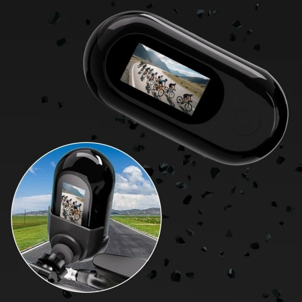 Compact Adventure Camera with Magnetic Mounting