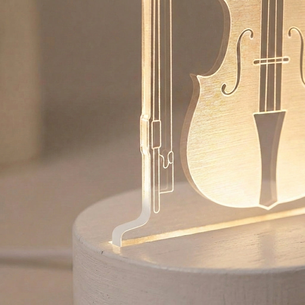 3D Optical Illusion Lamp for Table Decor