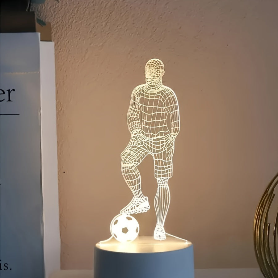 Vivid 3D Lamp - Table Light with Optical Illusion Design