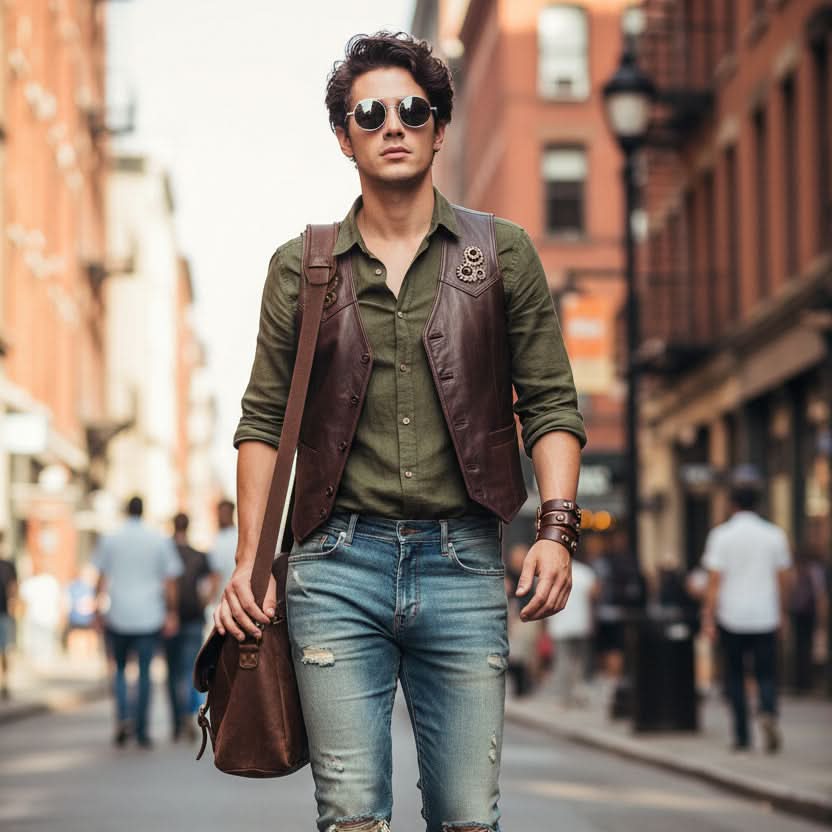 SunVibe – UV400 Round Sunglasses for Effortless Style