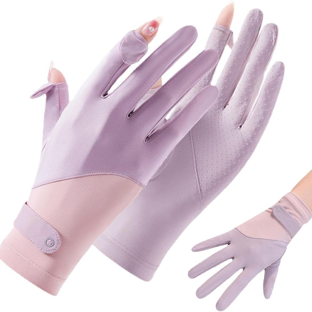 Chic UV Shield Driving Gloves for Women