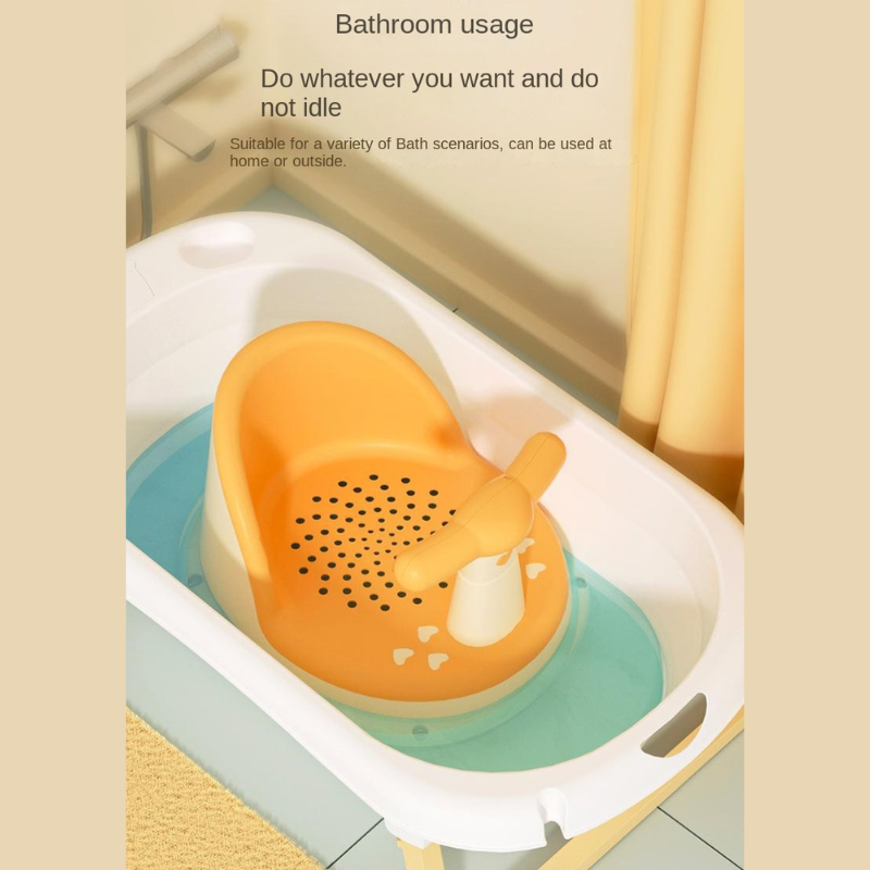 Child's Bath Safety Seat - Comfortable Shower Support