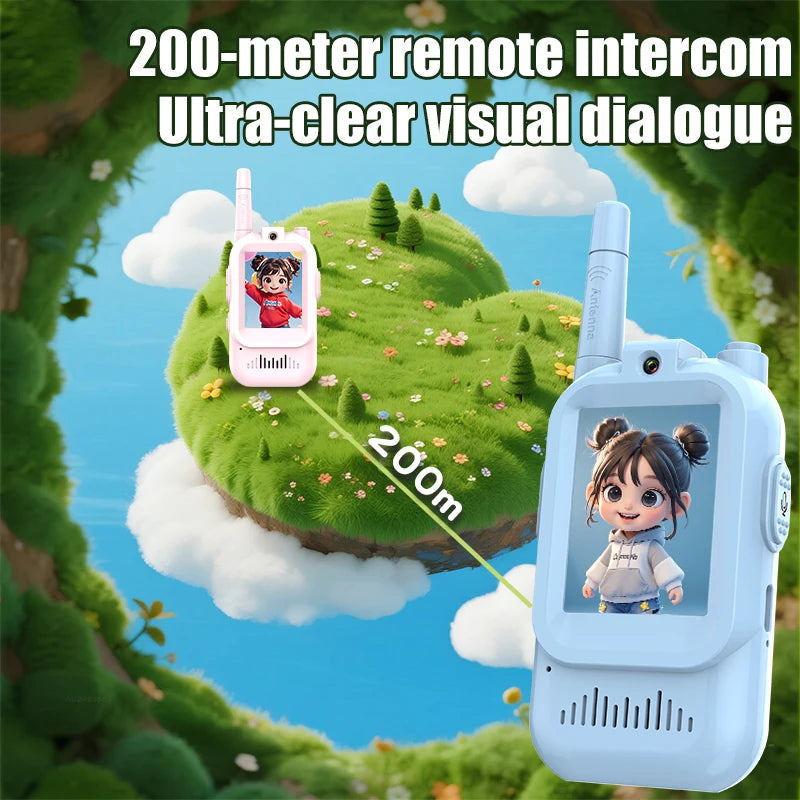 Kids' Video Communication Walkie Talkie Duo