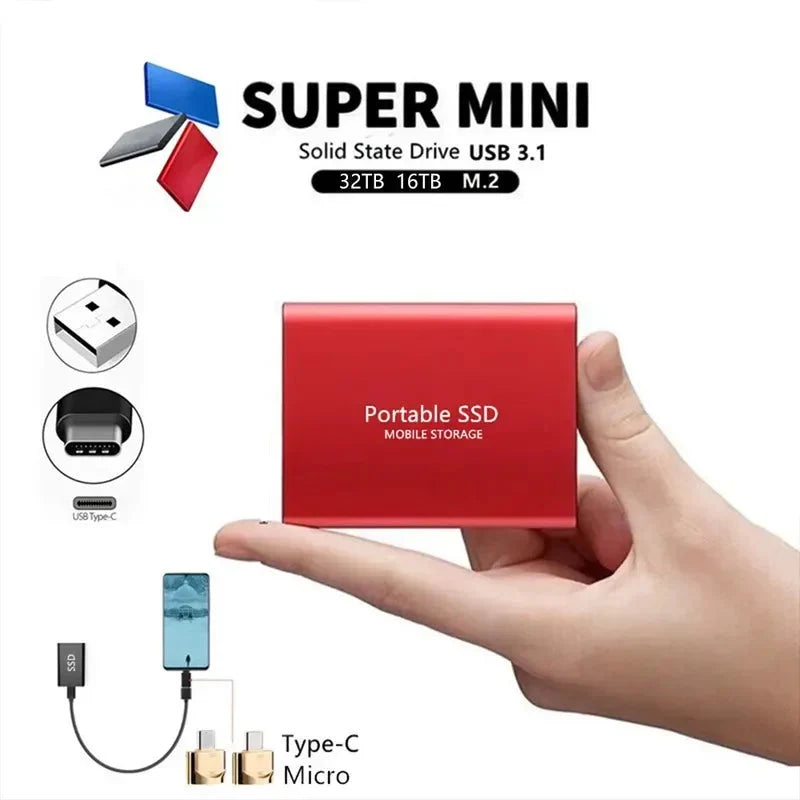 SwiftStor Mini SSD – Ultra-Compact External Drive for Effortless Data Management