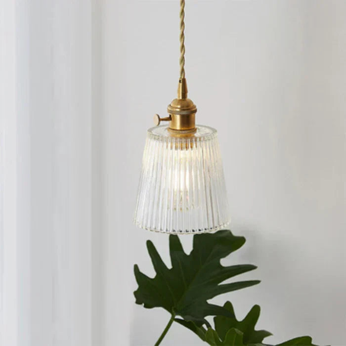 Elegant Glass Hanging Light Fixture