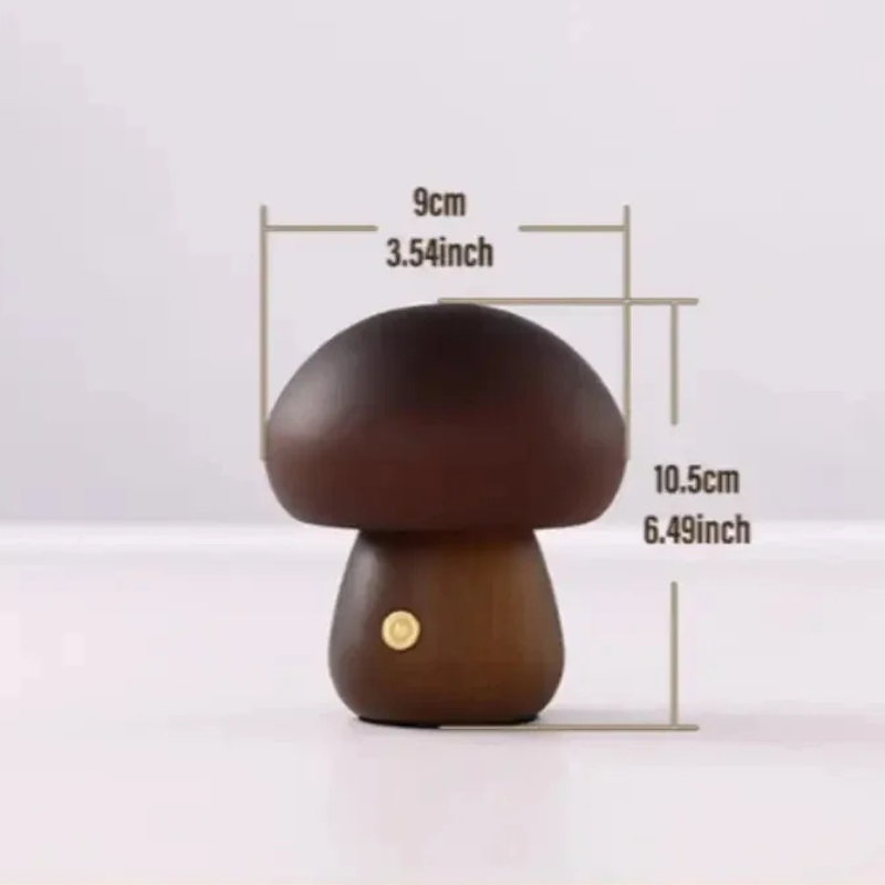 Charming Wooden Glow Lamp for Cozy Nights