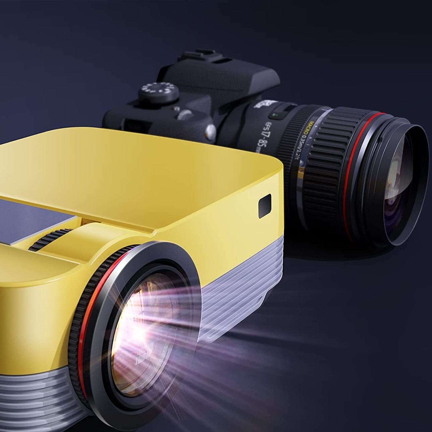 Compact HD Mobile Projector for Effortless Viewing