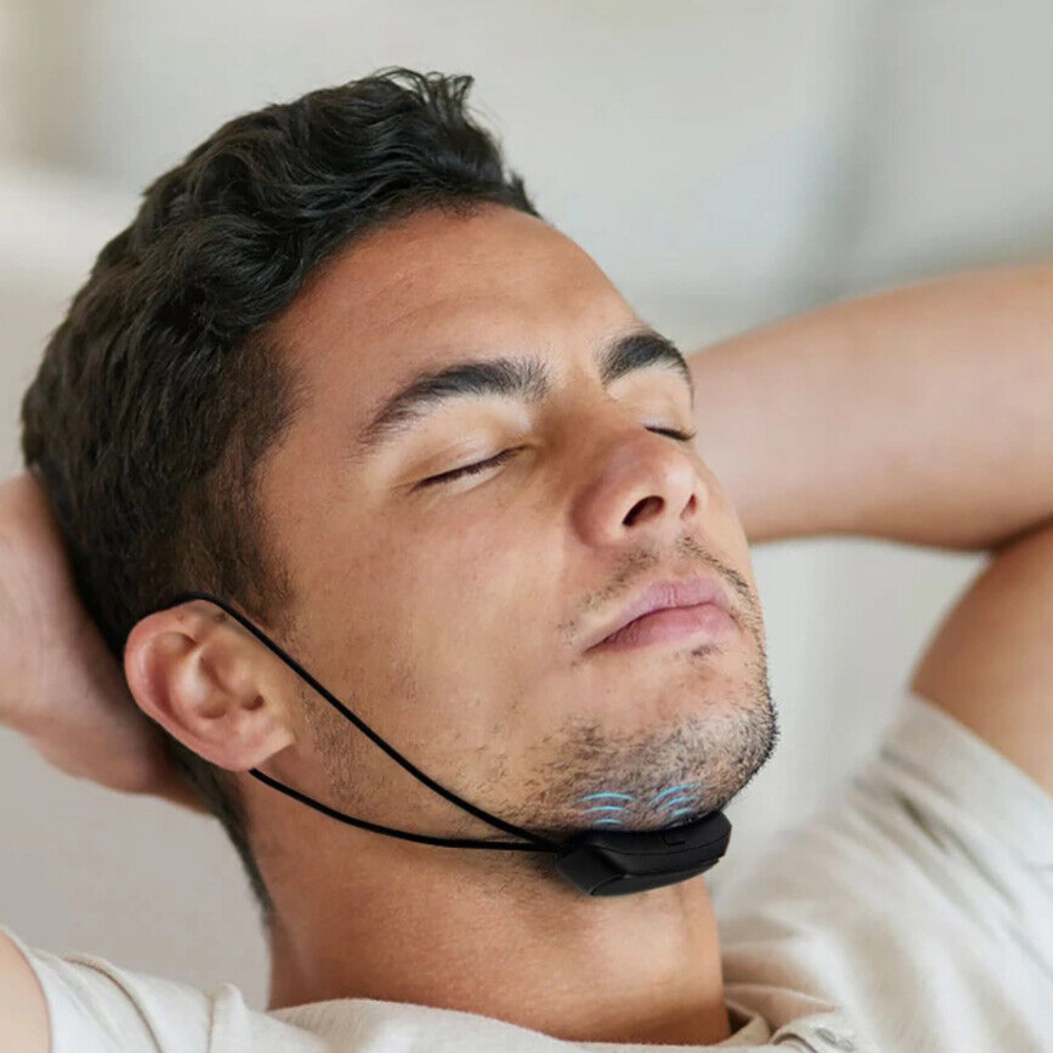 ComfortFit Anti-Snoring Chin Strap with Pulse Technology