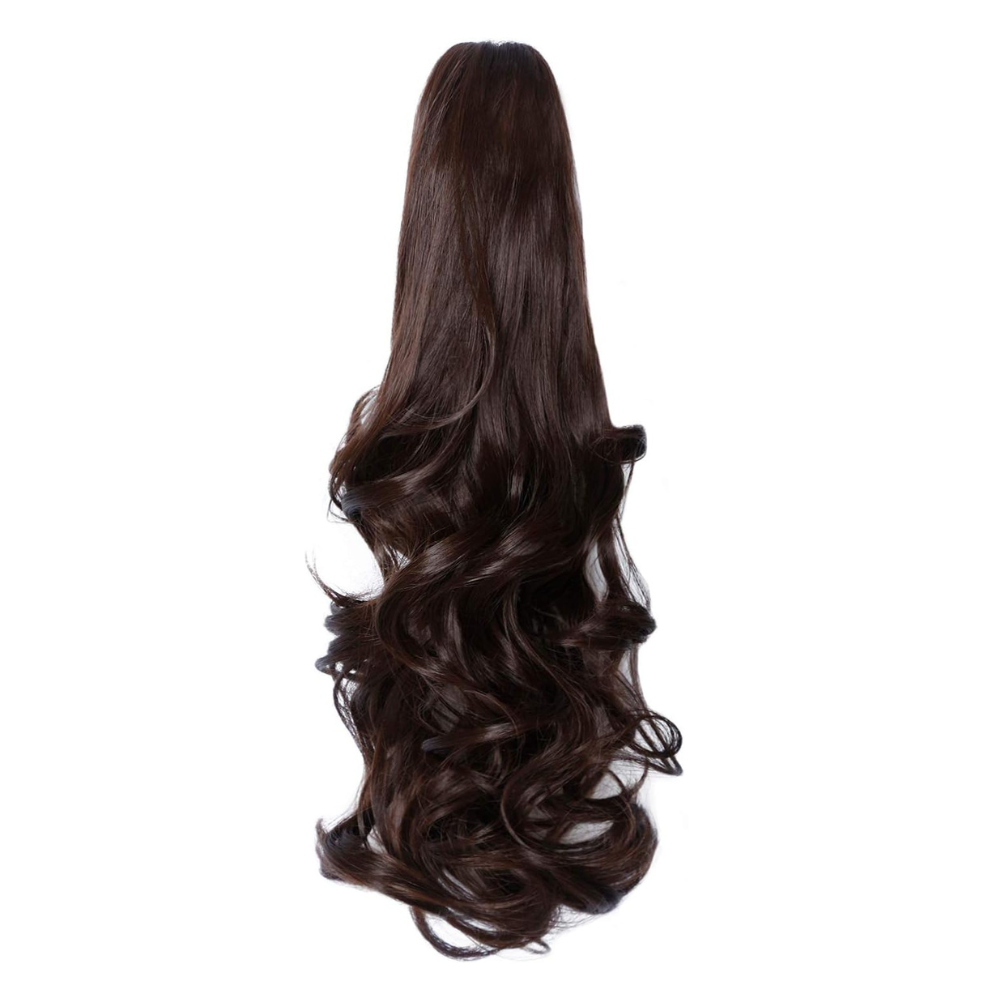 22-Inch Luxe Clip-On Ponytail Extension for Effortless Glam