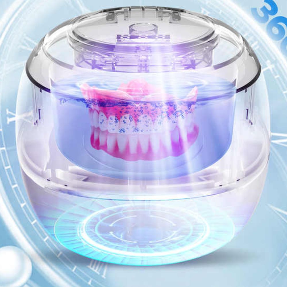 Portable Ultrasonic Denture Care System