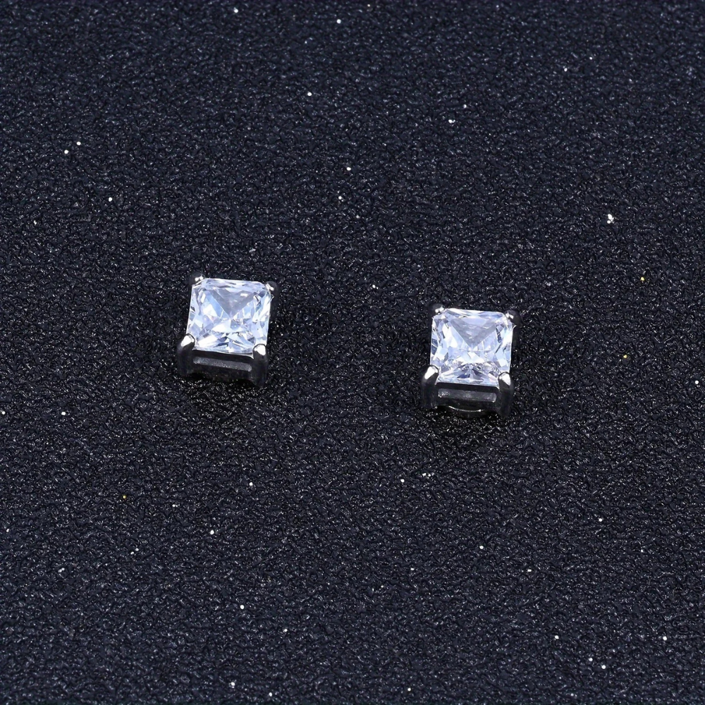 Stylish Unisex Magnetic Zircon Clip-On Earrings