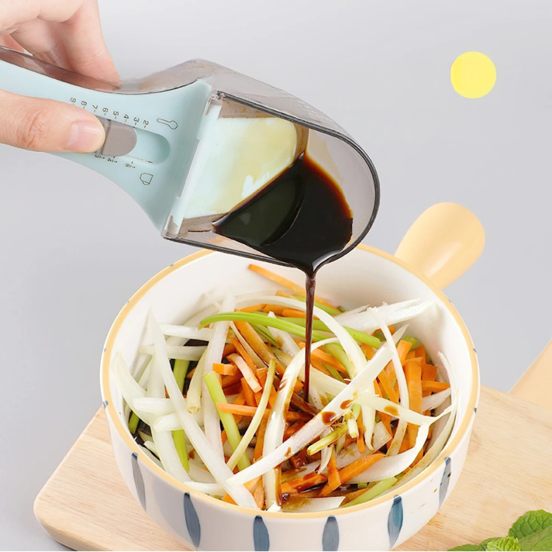 Versatile Adjustable Measuring Set for Perfect Portions