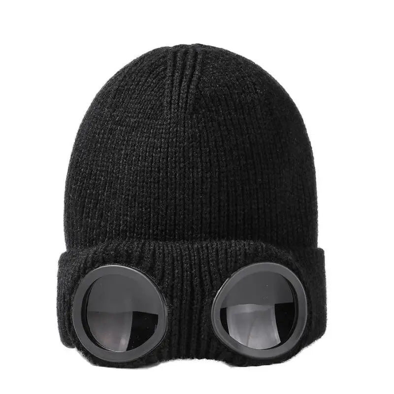 All-Weather Adventure Beanie with Goggles