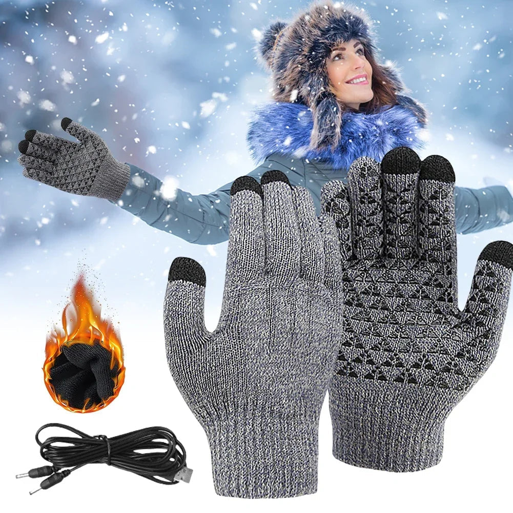 Electric Touchscreen Winter Gloves for Ultimate Warmth