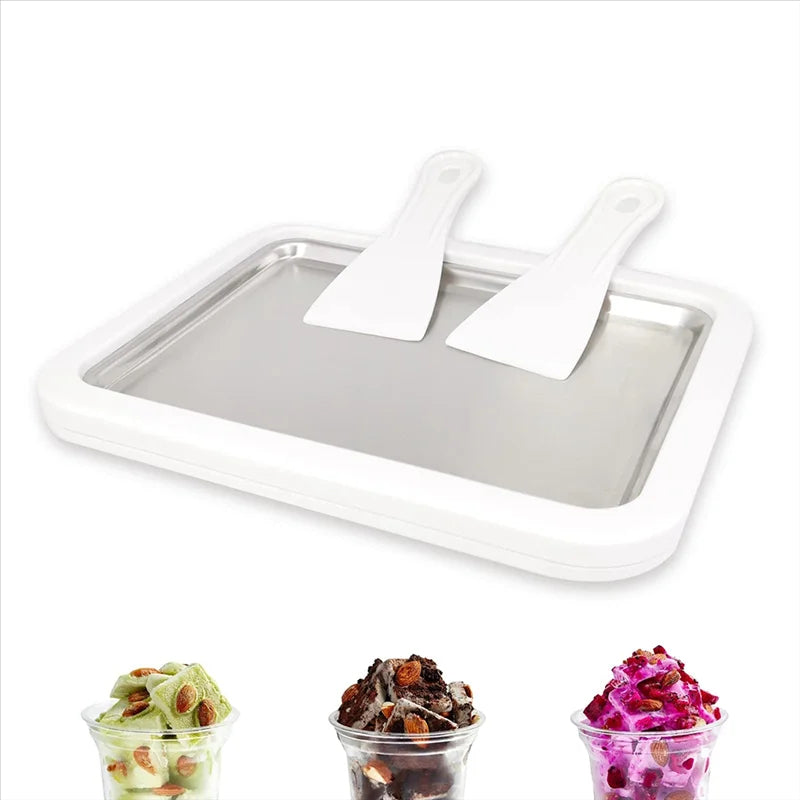 ChillPrep Non-Electric Dessert Tray for Rolled Treats