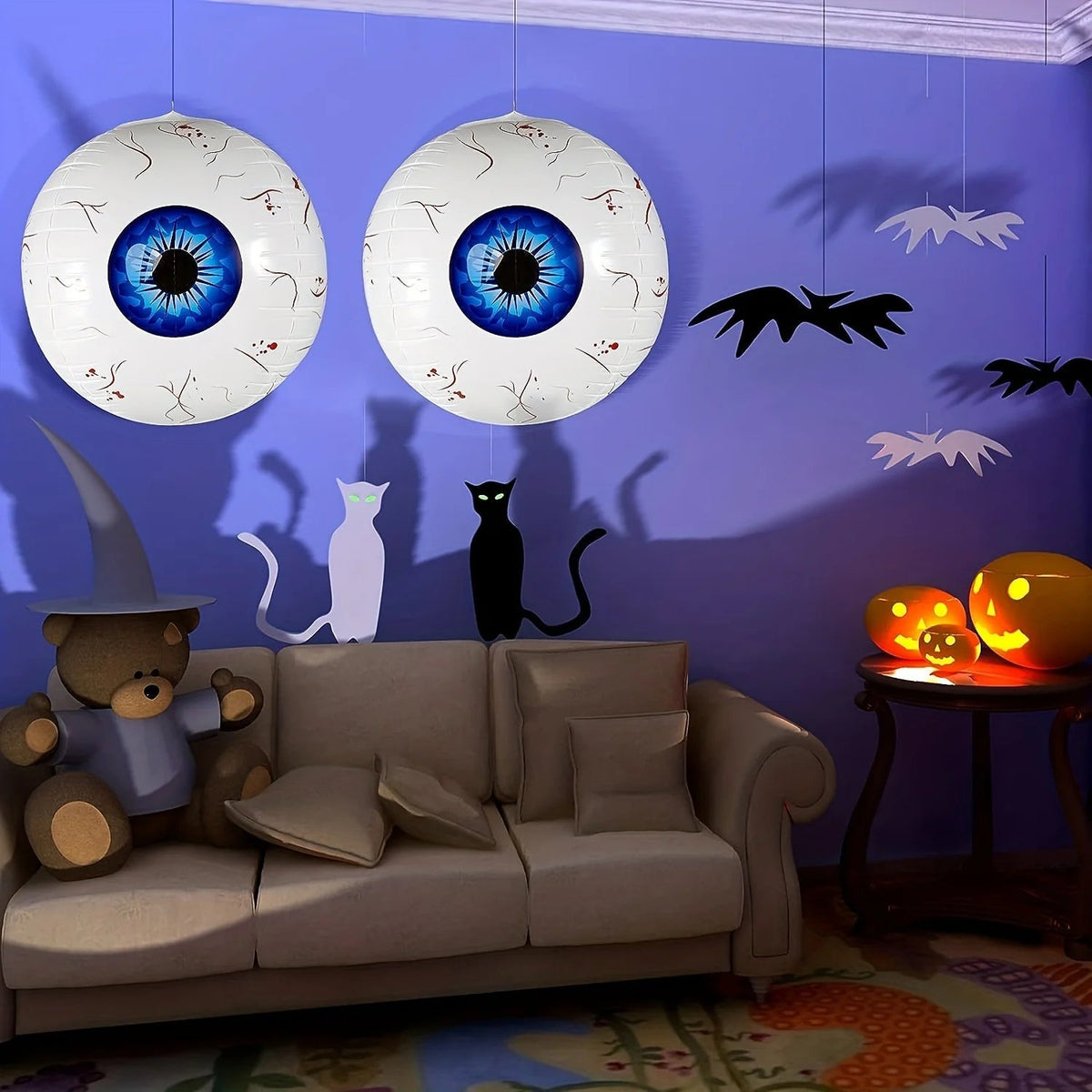 Giant Ghoulish Eye Balloon - Spooky Halloween Decor