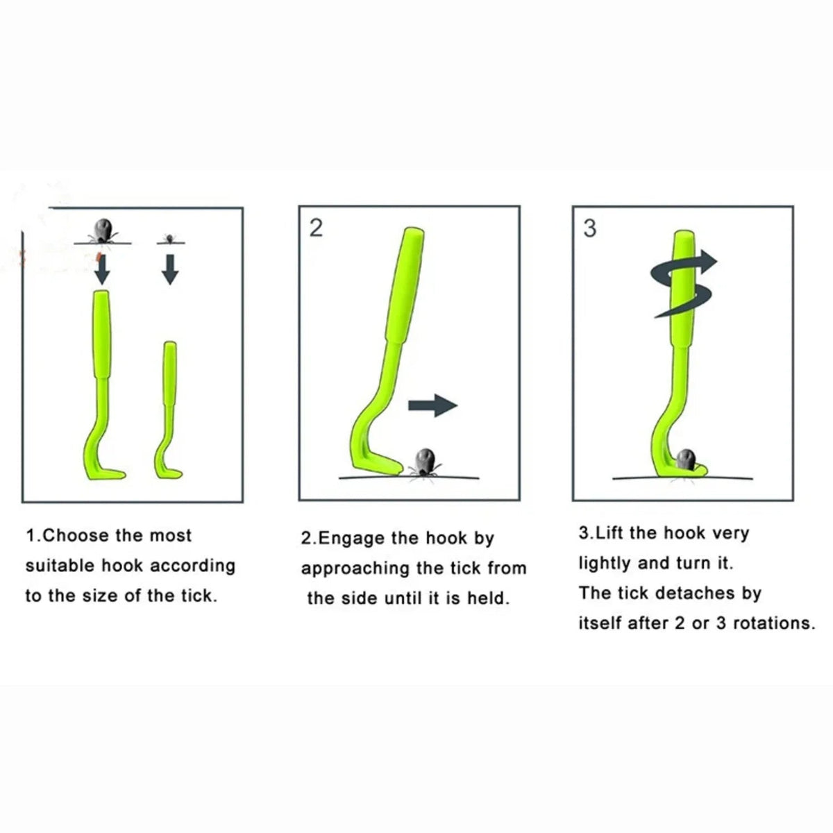 PetTickAway: Efficient Tick Extraction Tool for Pets & People