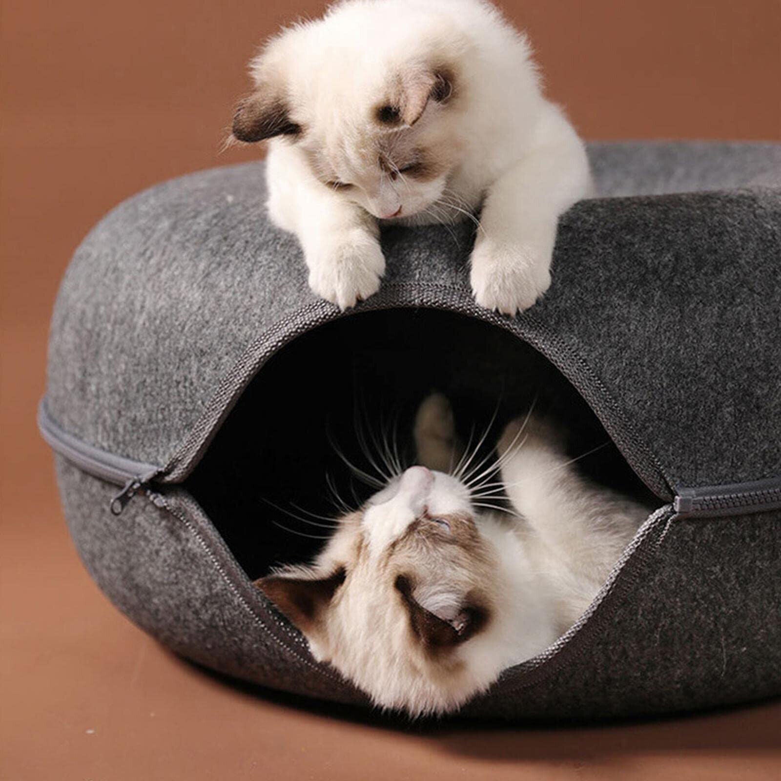 CozyPlay Cat Tunnel Retreat