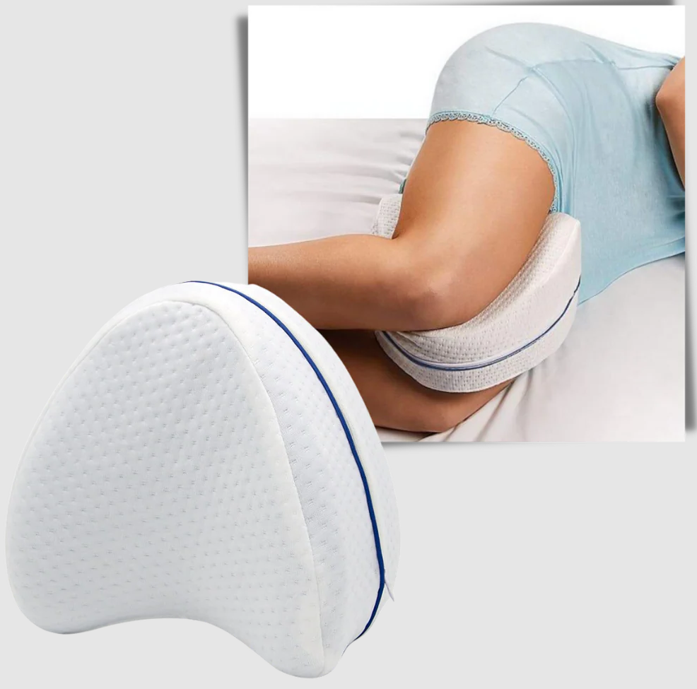 Ergonomic Memory Foam Knee Support Pillow for Comfort