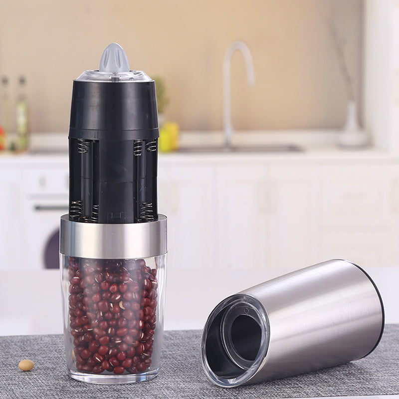 LED Light Electric Pepper Mill with Gravity Induction