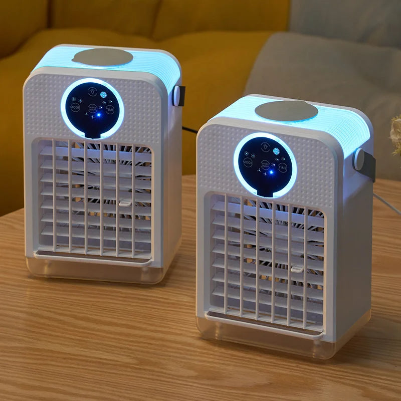 Portable Mist Cooling Fan with Touch Control