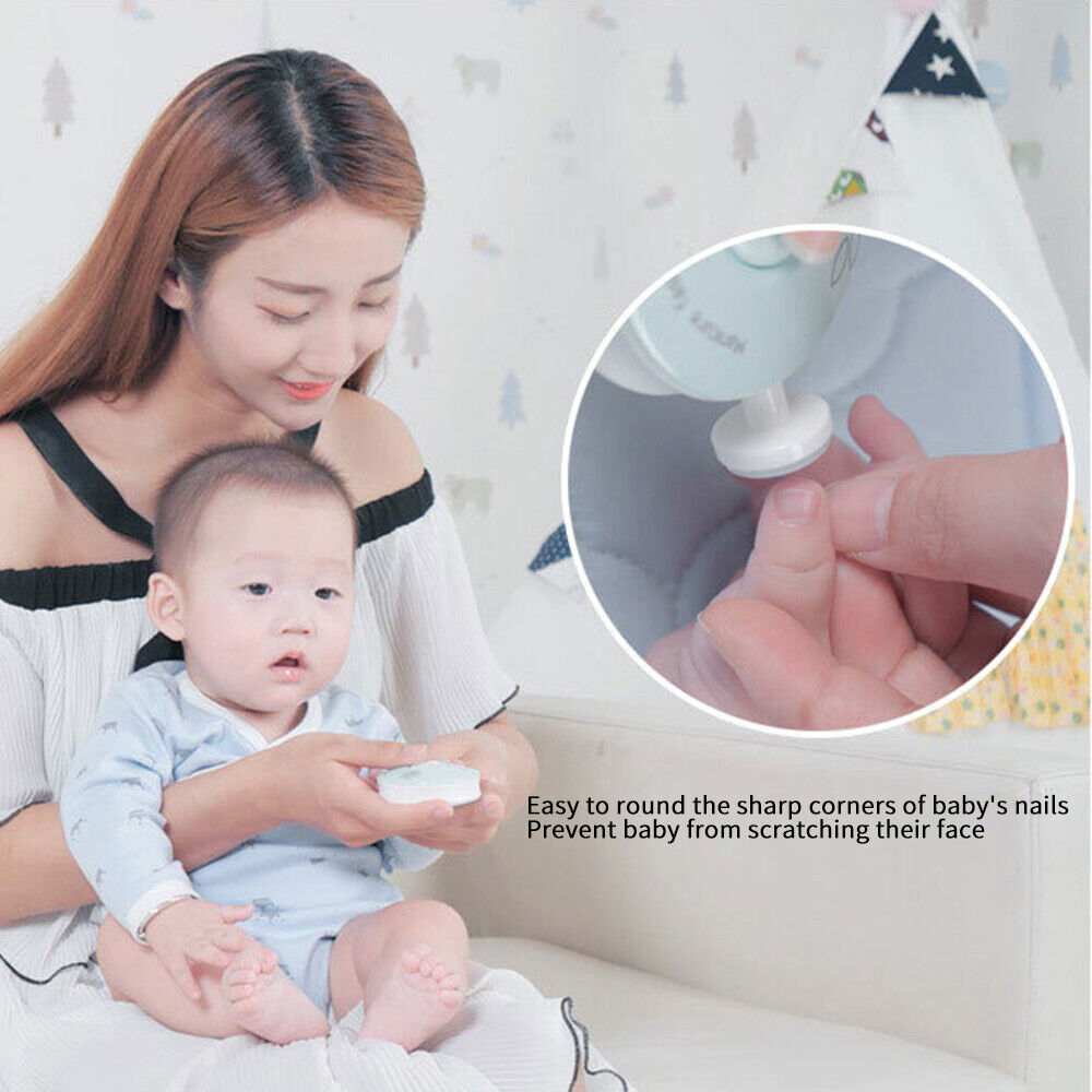 Gentle Baby Nail Care Kit with 6 Specialized Heads