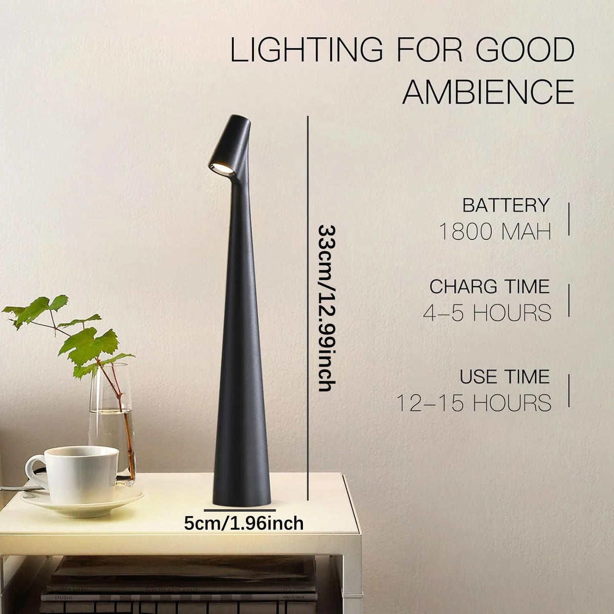 Smart Touch-Controlled Reading Lamp with Adjustable Color Modes