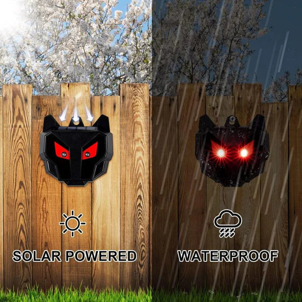 Eco-Friendly Solar Animal Deterrent System - 2 Pack