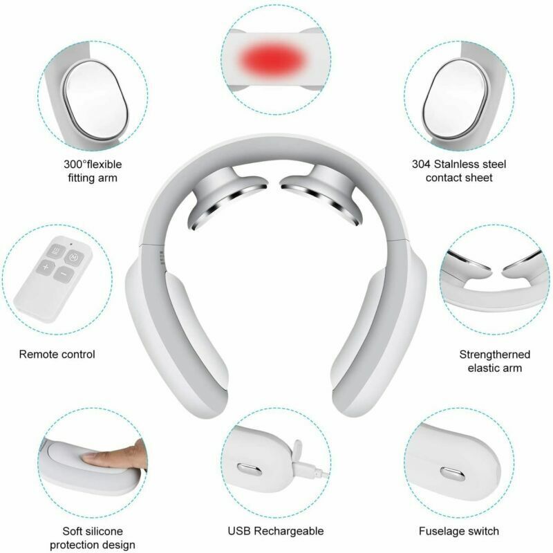 Soothing Heat & Pulse Neck Relaxation Device