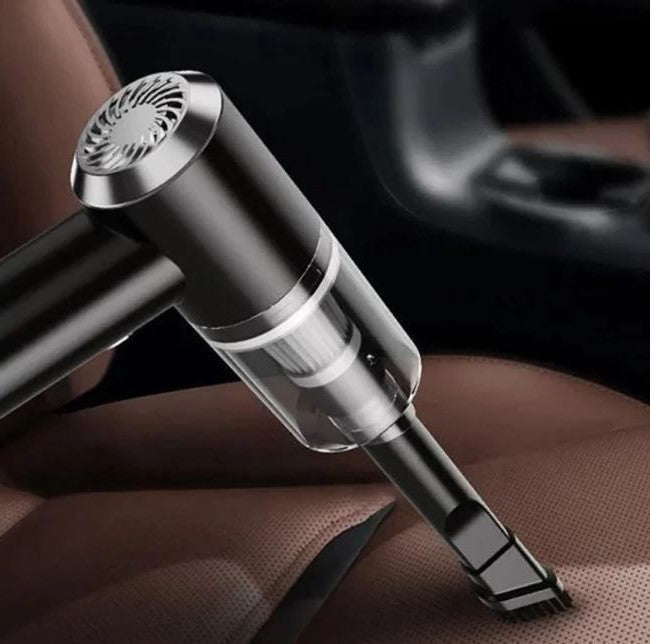Compact Cordless Car Vacuum with Powerful Suction