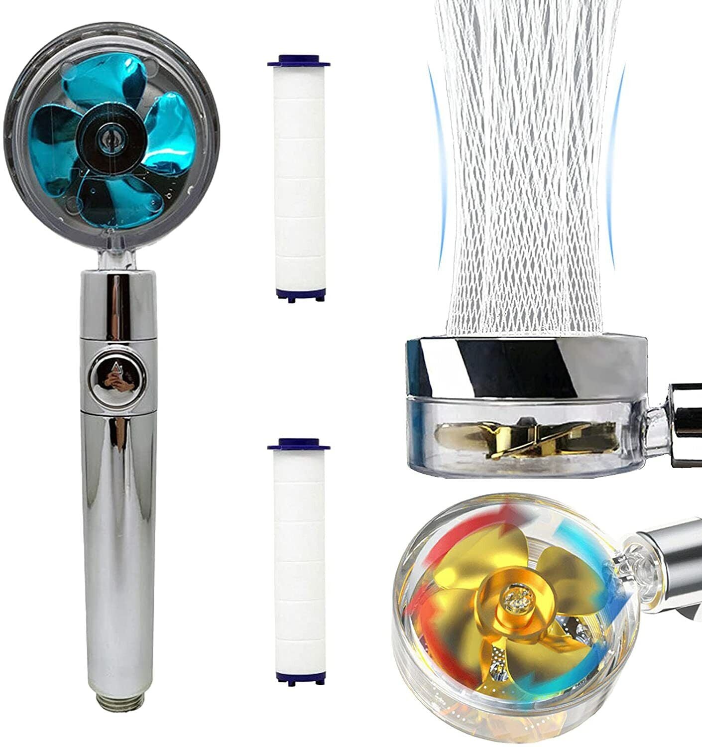 Revitalizing Rainfall Shower Head for Ultimate Relaxation