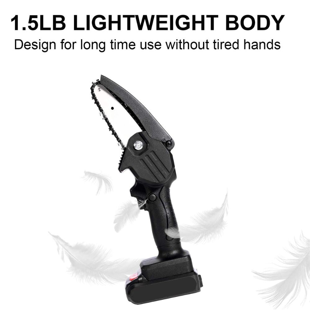 Compact 24V Cordless Chainsaw for Effortless Cutting