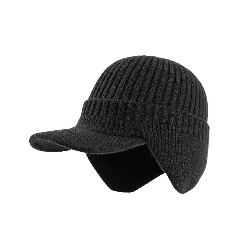 Men's Cozy Knit Ear Protection Winter Beanie