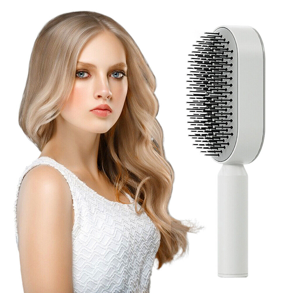 Effortless Clean Hair Comb for All Hair Types