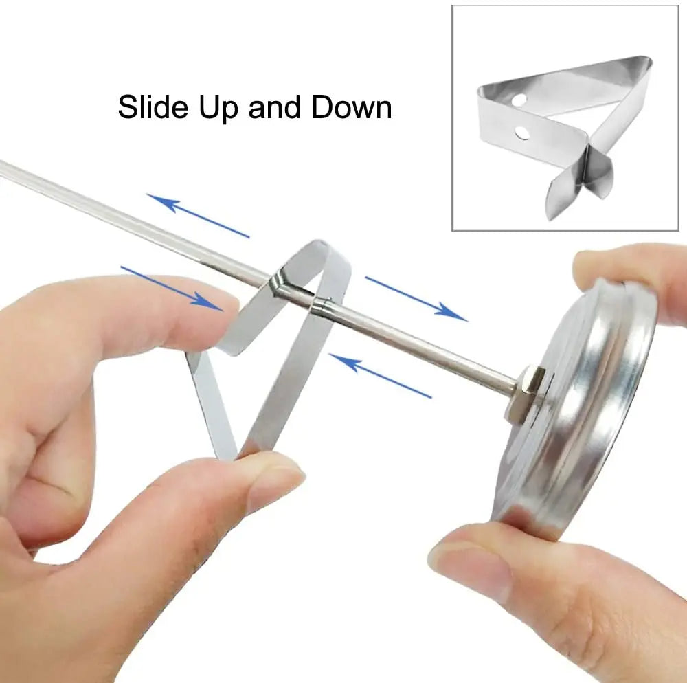 Precision Cooking Thermometer with Extended Probe